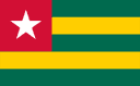 Drapeau Togo